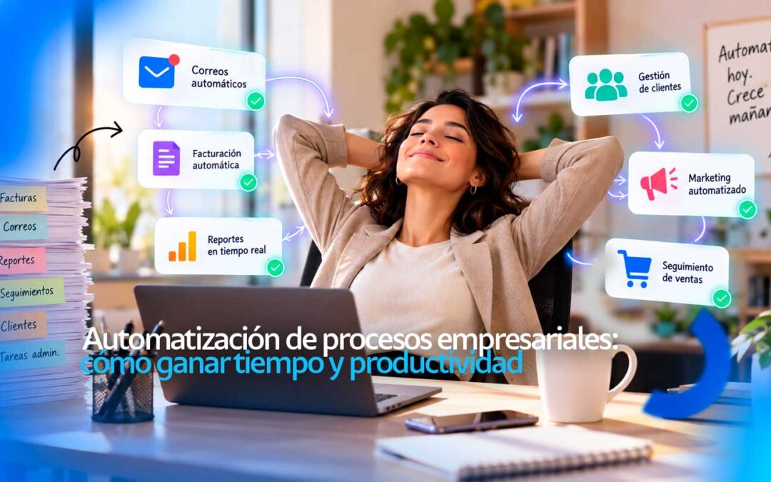 Automatización de procesos empresariales: cómo ganar tiempo y productividad